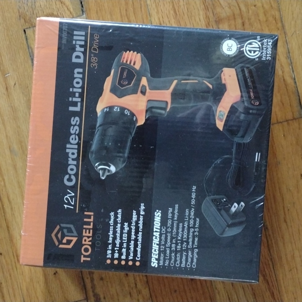 Torelli 12v cordless drill